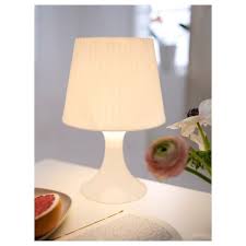 Lampan Lampe De Table Blanc Ikea White Table Lamp Table Lamp Side Table Lamps