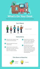 What S On Your Desk Team Building Activities Fun Team Building Activities Work Team Building