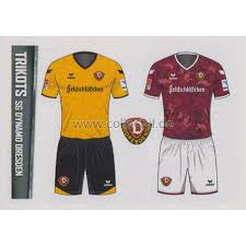 Die sg dynamo dresden (offiziell sportgemeinschaft dynamo dresden e. Topps Bundesliga 2016 2017 Sticker 413 Trikots Sg Dynamo Dresden 7 92