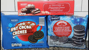Maybe you would like to learn more about one of these? Benton S Aldi Cookies Hot Cocoa Cremes Candy Cane Cremes Fudge Covered Peppermint Cremes Youtube
