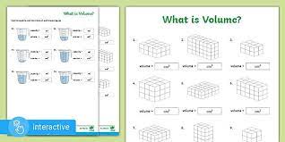 The si unit for volume is the cubic meter, or m 3. Interactive Pdf Y6 White Rose Maths Spring Block 5 Measurement What Is