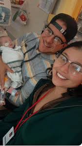 UNICO Hazleton was pleased to give Ryan Roger and Bridget Hernandez a  monetary donation to help defray costs as they care for their new born  baby, Royce, who was born with a