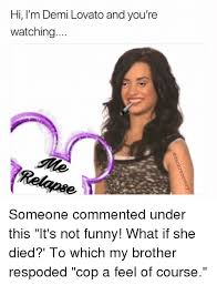 Demi lovato without teeth actresses without teeth know. Hi L M Demi Lovato And You Re Watching Demi Lovato Meme On Esmemes Com