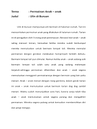 Dari sebuah sinopsis, pembaca bisa menemukan inti bahasan buku dengan cepat sesuai selera bacaannya. Sinopsis Tari