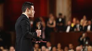 Rami malek just won the best actor award for his portrayal of iconic queen frontman freddie mercury. Rami Malek Celebrates His Egyptian Roots In His Heartfelt Oscar Acceptance Speech Scoop Empire