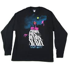 Kid Cudi Kid Cudi Passion Pain Demon Slayin 2017 Tour Black Long Sleeve Shirt Walmart Com Walmart Com