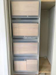 洗面所 無印収納ケースを使って 下着を収納 収納 無印 収納 下着収納