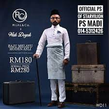 Kepada frontliners, jangan lupa datang bawa id masing masing, ada special rate untuk anda semua dapatkan baju melayu secara percuma. Baju Melayu Wak Doyok Koleksi Viral Raya 2019 Facebook