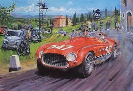 Последние твиты от nicholas watt (@nicholaswatt). Automobilkunst Watts Nicholas Mille Miglia 1953