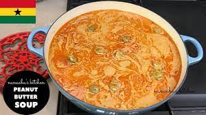 Add tomato paste and continue to fold the peanut butter in the pan. How To Make The Best Ghanaian Peanut Butter Soup Youtube