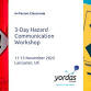 3 Day Hazard Communication Workshop — Yordas Group event image
