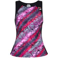 Fila Womens Luxury Noir Racerback Tank Lux Noir