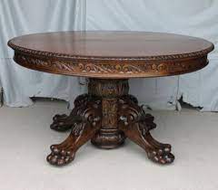 4.6 out of 5 stars. Antique Round Victorian Carved Oak Dining Table 54 Inches Diameter Oak Dining Table Round Oak Dining Table Victorian Dining Chairs