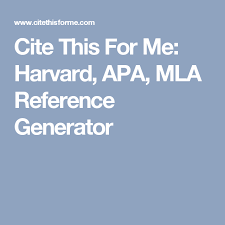 Check your instructor's preference about using live urls. Cite This For Me Harvard Apa Mla Reference Generator Harvard Referencing Reference Generator Citing A Book