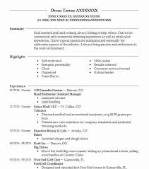 Budtender cover letter no experience example. Trimmer Resume Example Company Name Colorado Springs Colorado