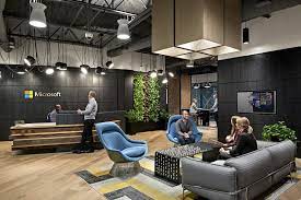 Microsoft Offices Nashville Office Snapshots Office Interior Design Corporate Office Design Office Design