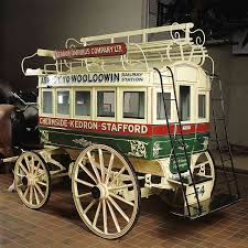 This Double Decker Horse Drawn Bus Was Made In The 1890s And Used In The Chermside Windsor Area Between 1912 And 1915 Horse Drawn Wagon Horse Drawn Old Wagons