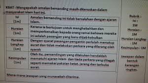 Contoh Jawapan Soalan Kbat Pendidikan Islam Spm Resepi Ayam H