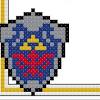 Cross stitch samwise simple stitch. 1