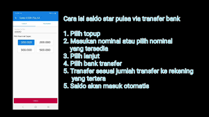 Selamat datang di motekar jasa convert pulsa ke rekening bank. Topup Saldo Star Pulsa Youtube