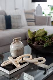 How To Make A Wood Chain Link Decor Object Using Clay Diy Clay Diy Home Accessories Table Top Decor
