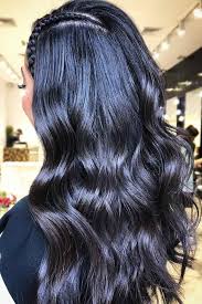 55 Tasteful Blue Black Hair Color Ideas To Try In Any Season Hair Color For Black Hair Spring Hair Color Blue Black Hair
