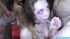 Uk Babes are Freaks When it Comes to a Gangbang: Blowjob Porn by FapHouse