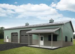 It provides the post spacing for the sidewalls and endwalls, post. Pole Barn Photos