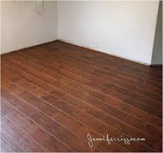 Amazing Wood Look Ceramic Tile From Home Depot In Saddle With Tobacco Brown Grout Homeflooringinsp Ceramic Wood Tile Floor Wood Tile Bathroom Wood Tile Floors