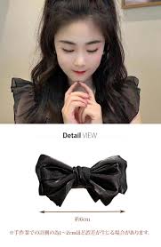 楽天市場】ヘアアクセサリー ヘアクリップ リボン お団子ヘア ゴムかくし ヘアアレンジ 大き目 アクセサリー アップスタイル ハーフアップ 送料無料  メール便 : koala2020