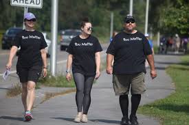 Out of the Darkness: Nearly 300 people walked for suicide awareness,  prevention efforts