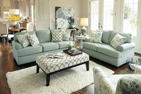 Sofa By Ashley Home Gallery Stores Coastal Style Living Room Green Couch Living Room Living Room Green
