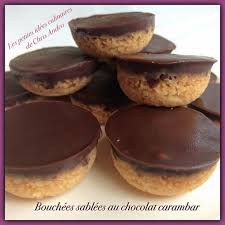 Bouchees Sablees Au Chocolat Carambar Les Petites Idees Culinaires De Chris Andco Sables Au Chocolat Carambar Chocolat