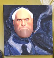 Team Fortress 2 heavy painting