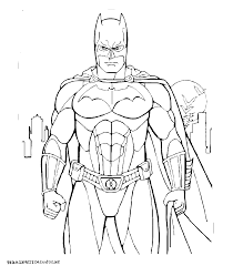 Dessin A Imprimer Batman Dibujos Para A Colorear