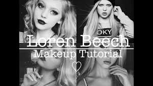 Loren gray beech eyeshadow colors: Loren Beech Makeup Tutorial 2016 Okaystephany Youtube