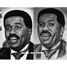 I don't often do profile portraits. This photo taken from the internet  appealed with the light softening the edges of forehead and chin .