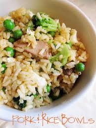 To adapt the recipe to use cooked pork instead of raw, simply toss finely diced meat with the mushroom mixture in the same step as the tofu, salt, pepper, and and sesame oil. Pork Rice Bowls Leftover Pork Recipes Leftover Pork Loin Recipes Pork Loin Recipes