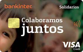 Tarjetas de credito sin cambiar de banco; Tarjeta De Credito Visa Bankinter Solidarios Bankinter