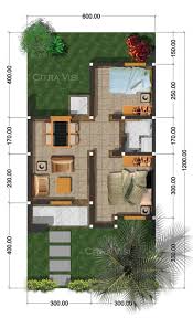 Rumah type 36 1 lantai dengan 2 kamar. Desain Rumah Type 36 Luas Tanah 60 Tanpa Taman Cek Bahan Bangunan