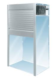 Door Roll Up Offers Aluminum Tambour Doors In A Gorgeous Range Of Metallic Colors That Provide Better Cab Bifold Doors Glass Cabinet Doors Glass Doors Interior