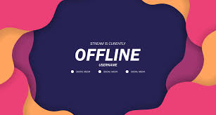 Maybe you would like to learn more about one of these? Offline For Gaming Or Live Streaming With Liquid Pop Poster Banner Background 2372087 Vector Art At Vecteezy
