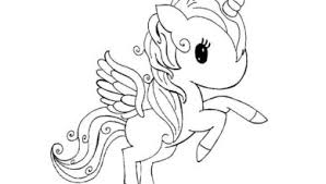 Unicorni su un arcobaleno, volanti, kawaii, realistici. Unicorno Da Colorare Archivi Bimbi Creativi