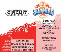 Sun King Presents Mvp Circuit Challenge Sunset Ridge 2019