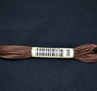 Anchor Cotton Threads for Embroidery Shade 360 Coffee Dark