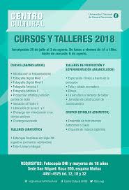 Talleres y terapias de verano. Inscripcion A Cursos Y Talleres Del Centro Cultural Ungs Ungs