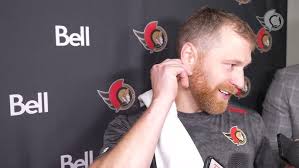 Mathieu Joseph, Claude Giroux, Tim Stützle and D.J. Smith Postgame  Availability at TOR