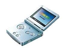 Nintendo Game Boy Advance Sp Pearl Blue Console For Sale Online Ebay