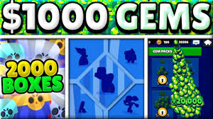 So, grab your free resources now before we are selected gems and coins were successfully generated! Maxing An Account In 15 Mins With 1000 20 000 Gems 5 New Brawlers Opening 2000 Boxes Youtube