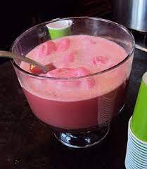 Pink Sherbet Punch The Mighty Mrs Sherbet Punch Recipes Punch Recipes Raspberry Sherbert Punch